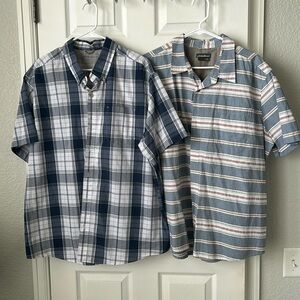 Two Eddie Bauer summer shirts xxl
